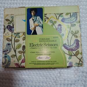 VINTAGE SEARS ELECTRIC SCISSORS SET